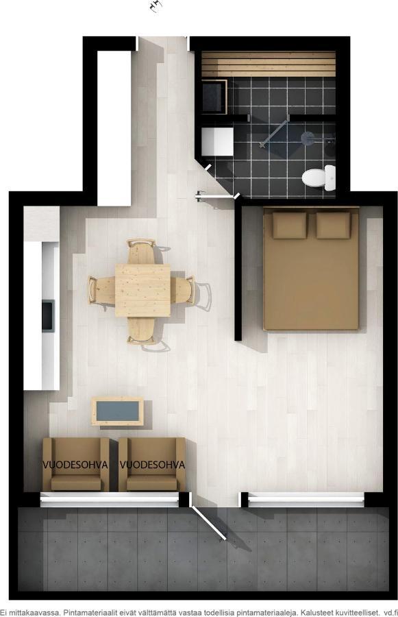 Levin Keskusta, Marjanalppi A3 Apartment Екстериор снимка